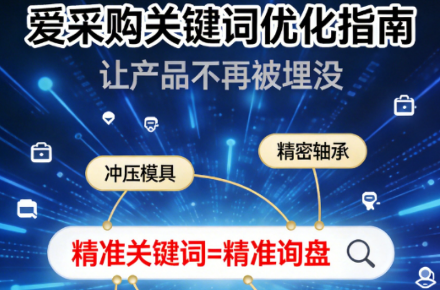 愛采購關鍵詞優化技巧有哪些？實操干貨來了！